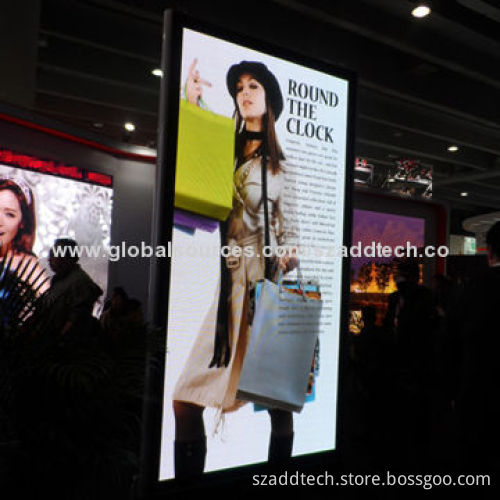 P5mm Indoor LED Display Sign, Measures 1,920mm (Height) x 1,120mm (Length)